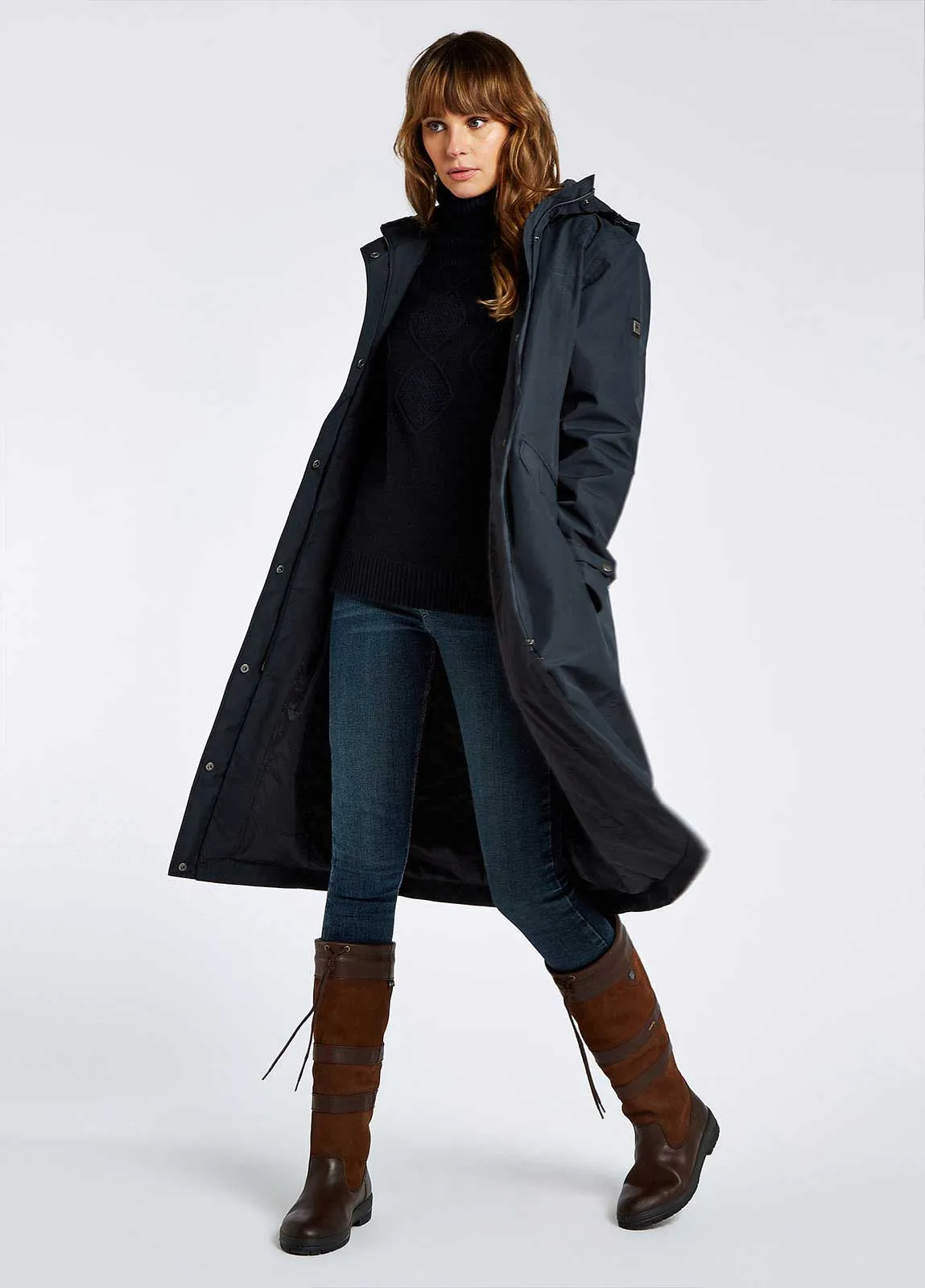 40% OFF DUBARRY Alderford Waterproof Coat - Women's - Navy - Size: UK 8