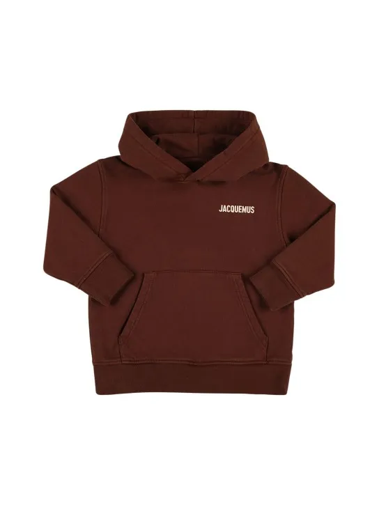 Jacquemus   Hooded cotton sweatshirt 