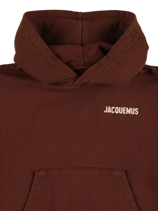 Jacquemus   Hooded cotton sweatshirt 