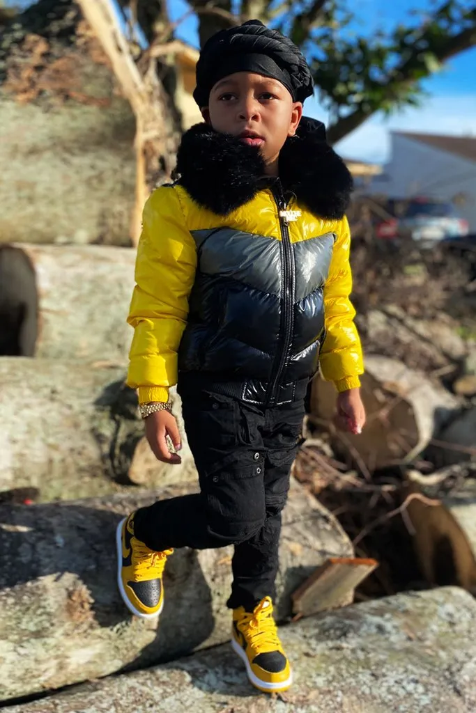 Jordan Craig Kids 'Sugarhill' Puffer Jacket (Pollen) 91548K