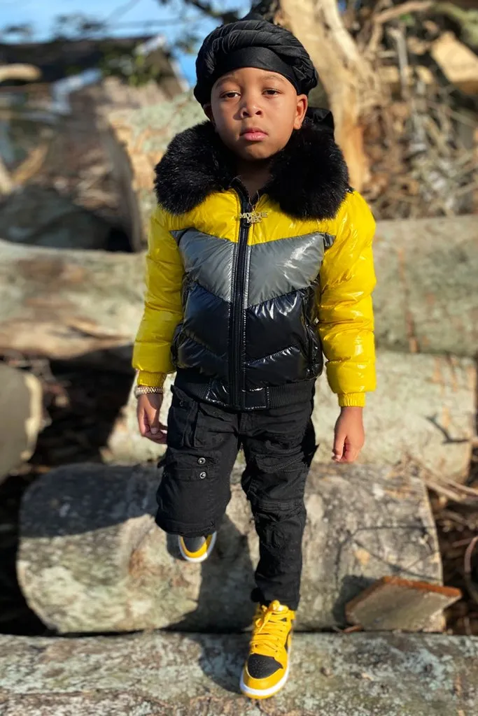 Jordan Craig Kids 'Sugarhill' Puffer Jacket (Pollen) 91548K