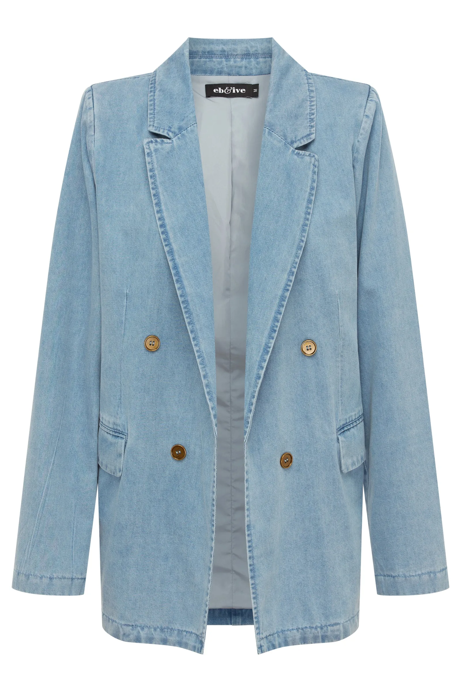 PEPI DENIM BLAZER - DENIM