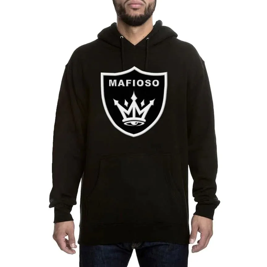 Shield Black Mens Hoodie