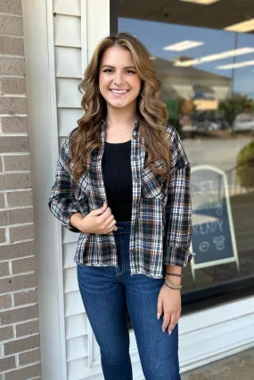 SUTTON Plaid Flannel Button Down