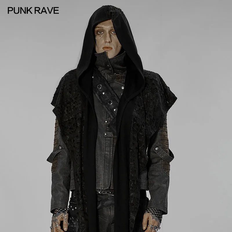 WS-512WJ Post-apocalyptic style hooded scarf