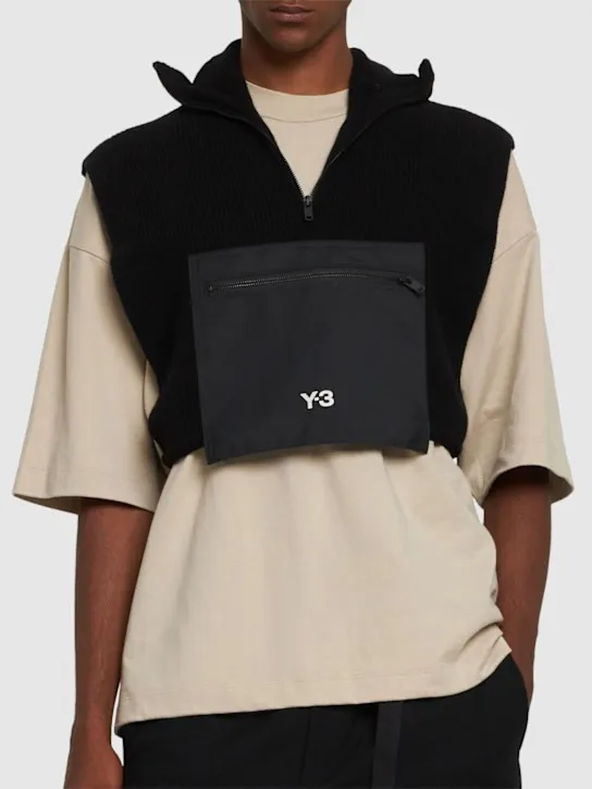 Y-3   Y-3 hooded vest 